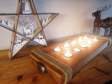 Load image into Gallery viewer, Rustic Tea Light Holder With Handles