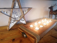 Load image into Gallery viewer, Rustic Tea Light Holder With Handles