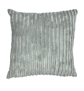 18"(45cm) Slate Grey Jumbo Cord Cushion Covers & Inserts In Sets Of 4 or 6