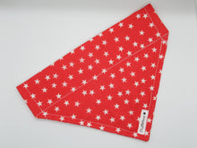 Load image into Gallery viewer, Red Stars Bandana