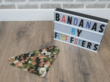 Load image into Gallery viewer, Green Skulls Camo Bandana