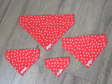 Load image into Gallery viewer, Red Stars Bandana