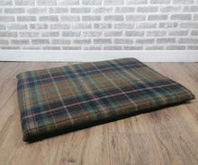 Load image into Gallery viewer, Multi Colour Check Wool Feel Pet Mat 91cm x 66cm