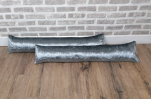 Load image into Gallery viewer, Pair of Luxury Crushed Velvet Draught Excluders