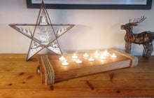 Load image into Gallery viewer, Rustic Tea Light Holder With Handles
