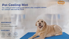 Load image into Gallery viewer, Pet Cooling Gel Mat Summer Heat Relief Non-toxic, Pad Size Small &amp; Large