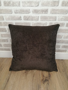4 X 20" (50cm) Covers & Cushions -Brown Chenille fabric