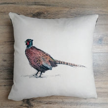 Load image into Gallery viewer, 22&quot; Pheasant Cushion Covers With Inserts -Set of 2 or 4