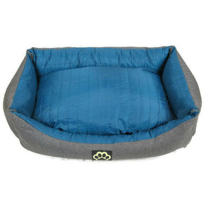 Grey/Teal Large Dog Bed Pet Bed Dogbed Petbed