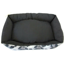 Load image into Gallery viewer, Extra Large Black Floral XL Dog Bed