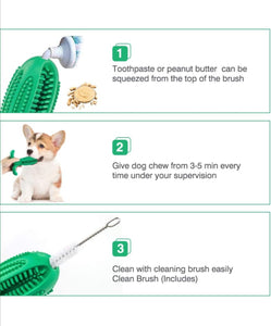 Toothbrush Chew Toy/ Treat Dispenser