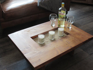 Rustic Handmade Solid Coffee Table